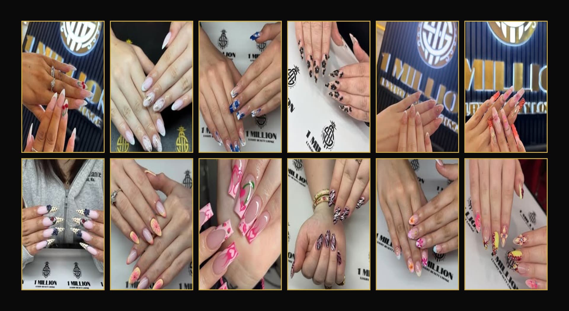 Dự án website tiệm nail với thư viện mẫu móng chuyên nghiệp