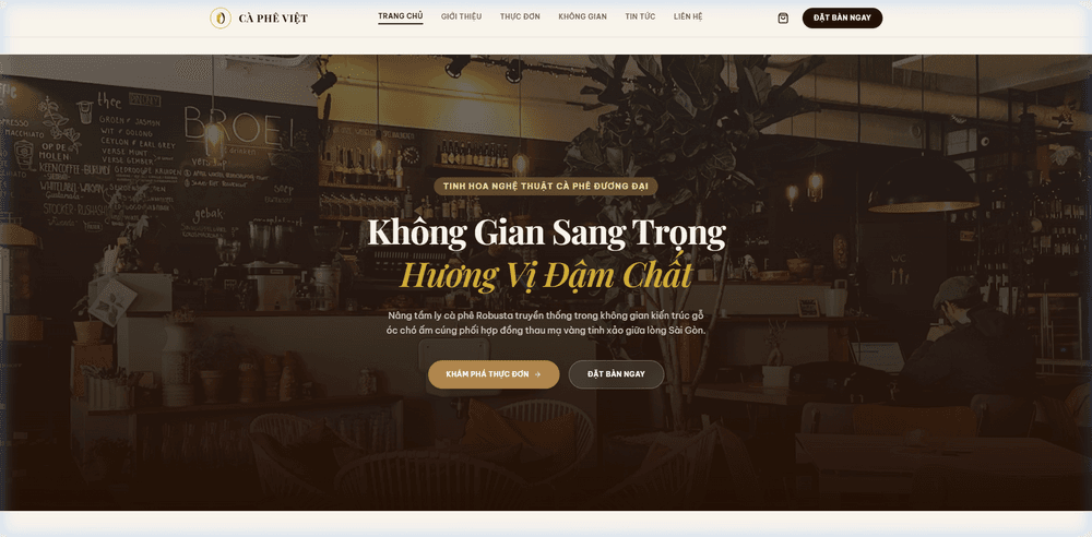 Dự Án Web Cà Phê Ritual Coffee