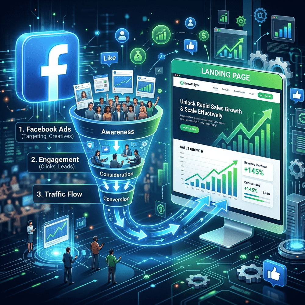 Giải pháp kết hợp Facebook Fanpage và Website để thu hút khách hàng tự nhiên