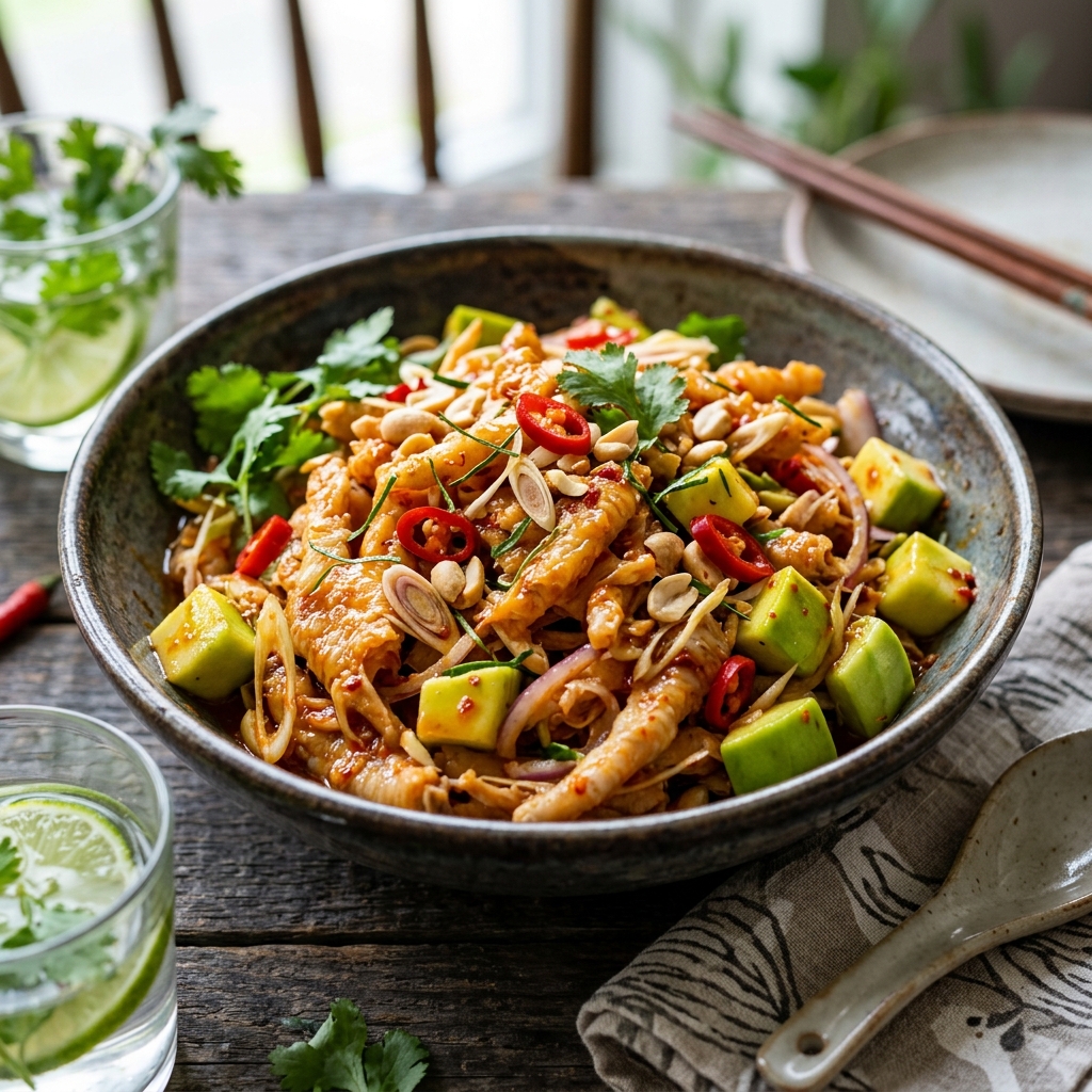 Chân Gà Xốt Thái