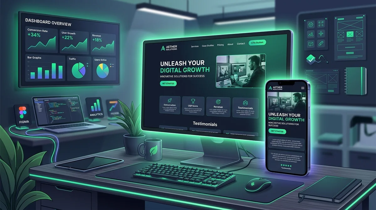 Website Landing Là Gì? Bí Quyết Thiết Kế Đột Phá Doanh Thu 2026